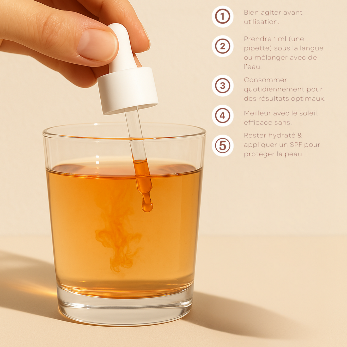 Gouttes Auto-bronzantes - SUNAIYA®