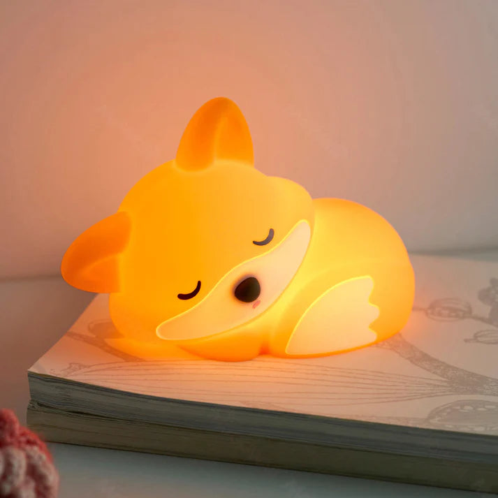 Veilleuses mignonnes et spongieuses Kawaii, lampe à tapotement souple - Cadeau parfait 🎁