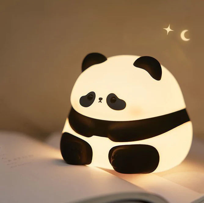 Veilleuses mignonnes et spongieuses Kawaii, lampe à tapotement souple - Cadeau parfait 🎁