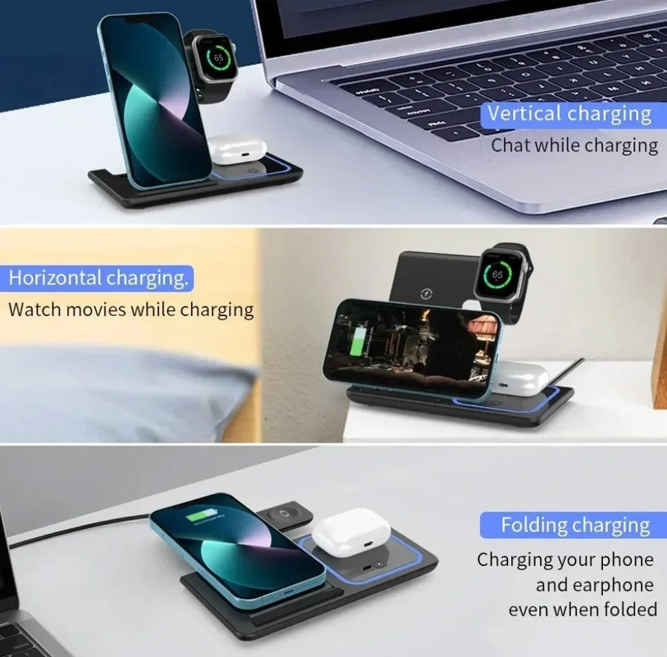 Chargeur magnétique 3 en 1