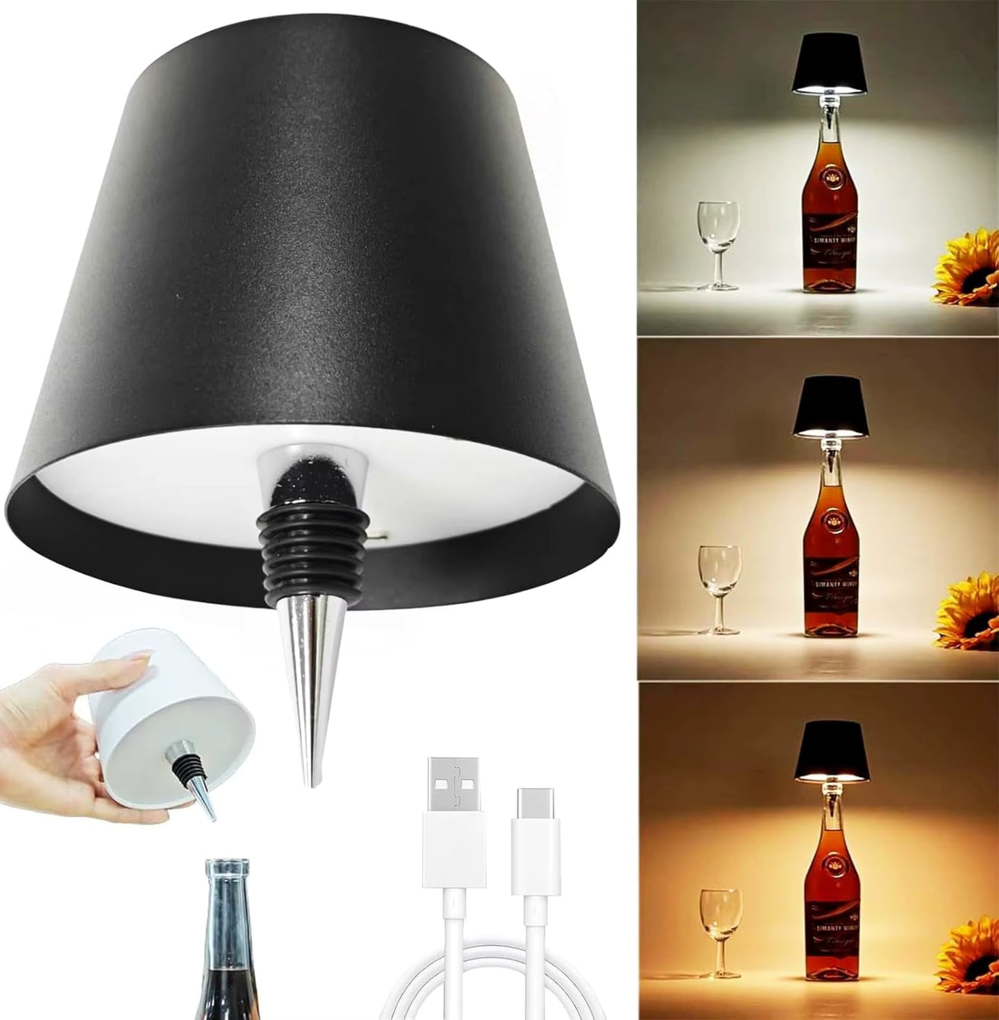 Lampe de bouteille Nomade