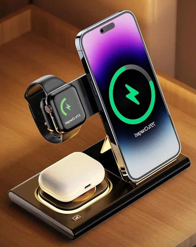 Chargeur magnétique 3 en 1